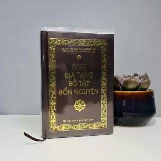 Sách - Kinh Địa Tạng Bồ Tát Bổn Nguyện (Khổ Nhỏ 10x14cm, Bọc Plastic)