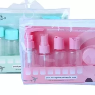 Bộ Chiết Mỹ Phẩm Du Lịch 7 Món Mini Tiện Lợi dùng cho nước hoa, sữa tắm, kem