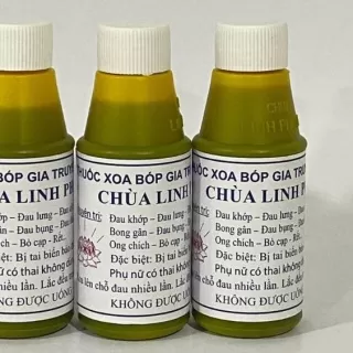 Dầu Xoa Bóp Gia Truyền Chùa Linh Phong