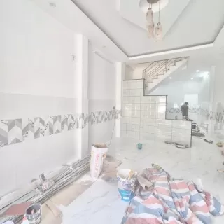 891/ Hương lộ 2 57m2 3 tầng 4x14 5.3 tỷ Bình Trị Đông A Bình Tân