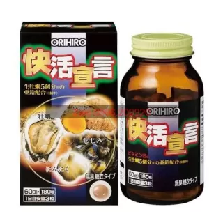 Tinh chất hàu tỏi nghệ Orihiro Vivacity 180 viên Nhật Bản